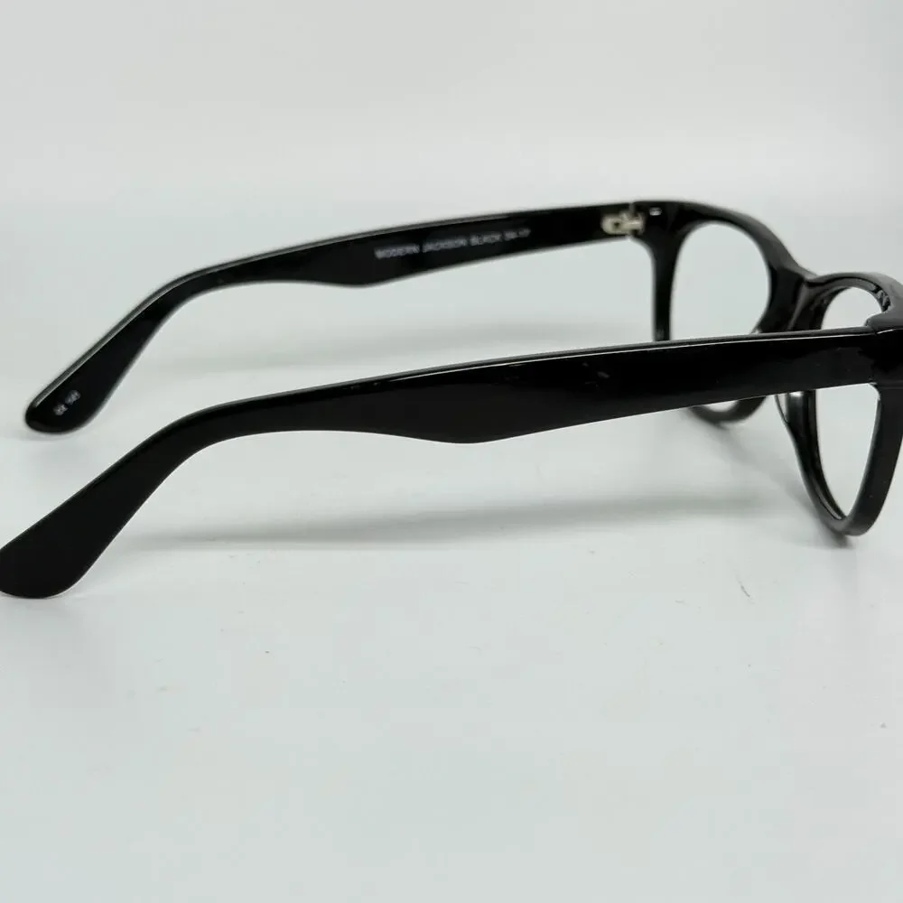 Modz Modern Jackson‎ BLACK 54-17-145 Plastic Full Rim Eyeglasses Frame H17927